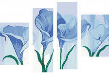 Схема вышивки «Триптих»