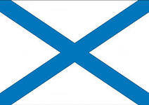 Схема вышивки «андреевский флаг»