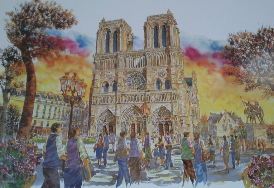 Нотр-Дам де Пари - париж - оригинал