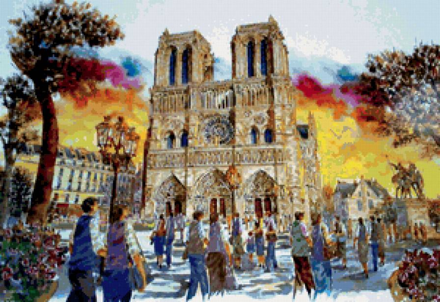 Нотр-Дам де Пари - париж - предпросмотр