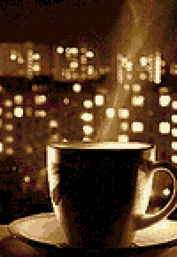 Чашка кофе - кофе, вечер - предпросмотр