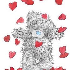 Схема вышивки «мишка тедди»