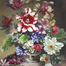 Схема вышивки «букет»