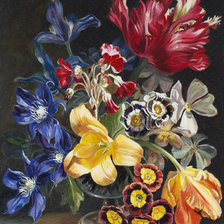 Схема вышивки «букет»