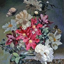 Схема вышивки «букет»