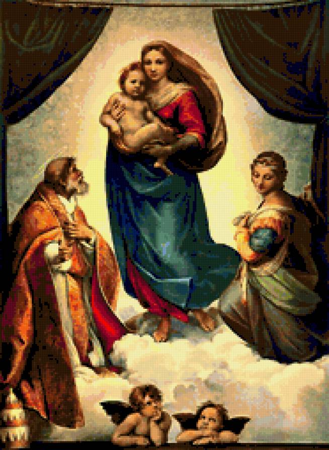 матерь божья - икона - предпросмотр