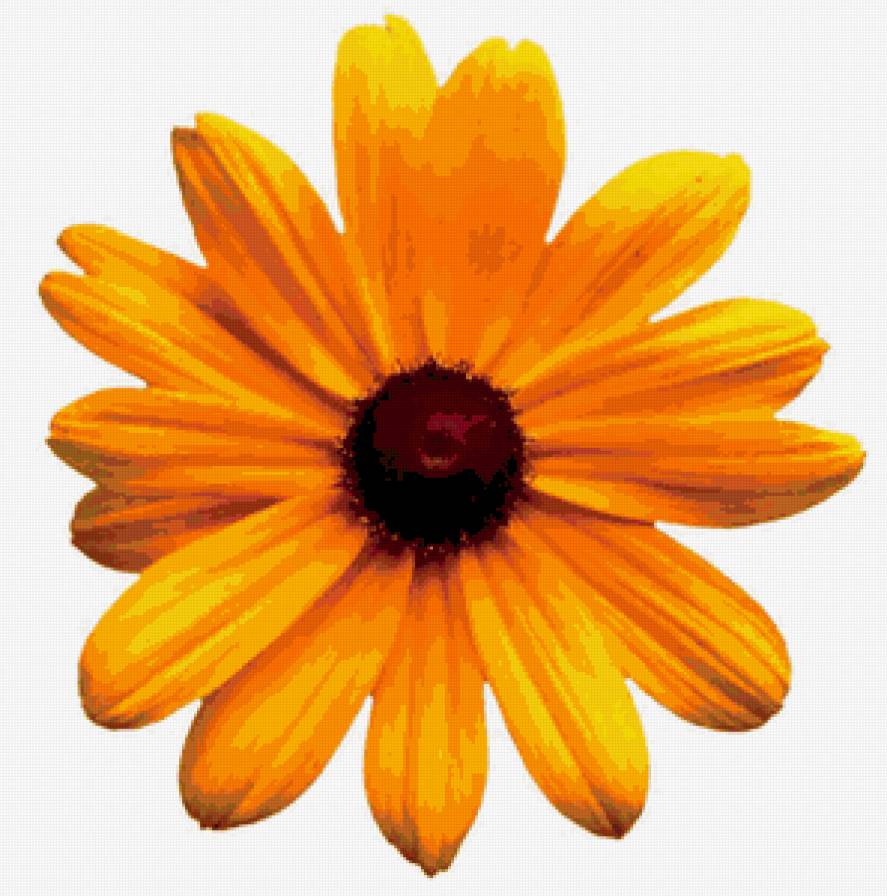 цветок на подушку - цветок, цветы, подушка, узор - предпросмотр