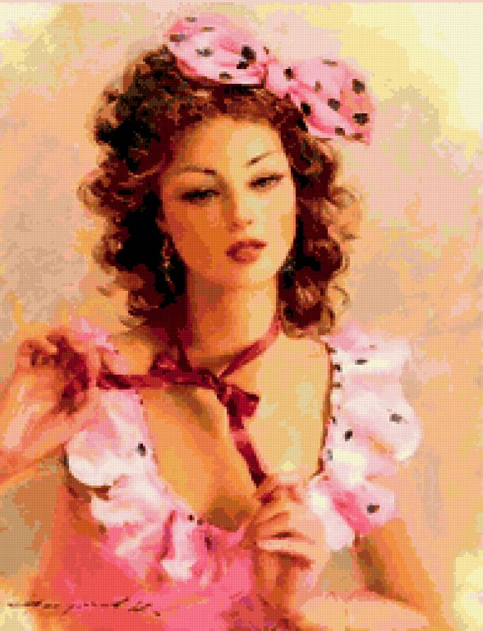 Кокетка - девушки, красота - предпросмотр