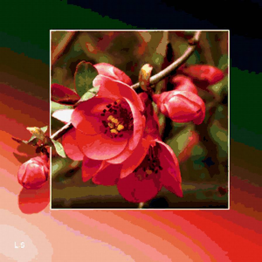 Весенний цвет - цветы, весна, картина, цветение - предпросмотр