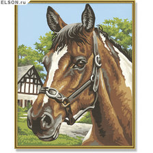 Схема вышивки «лошадка»