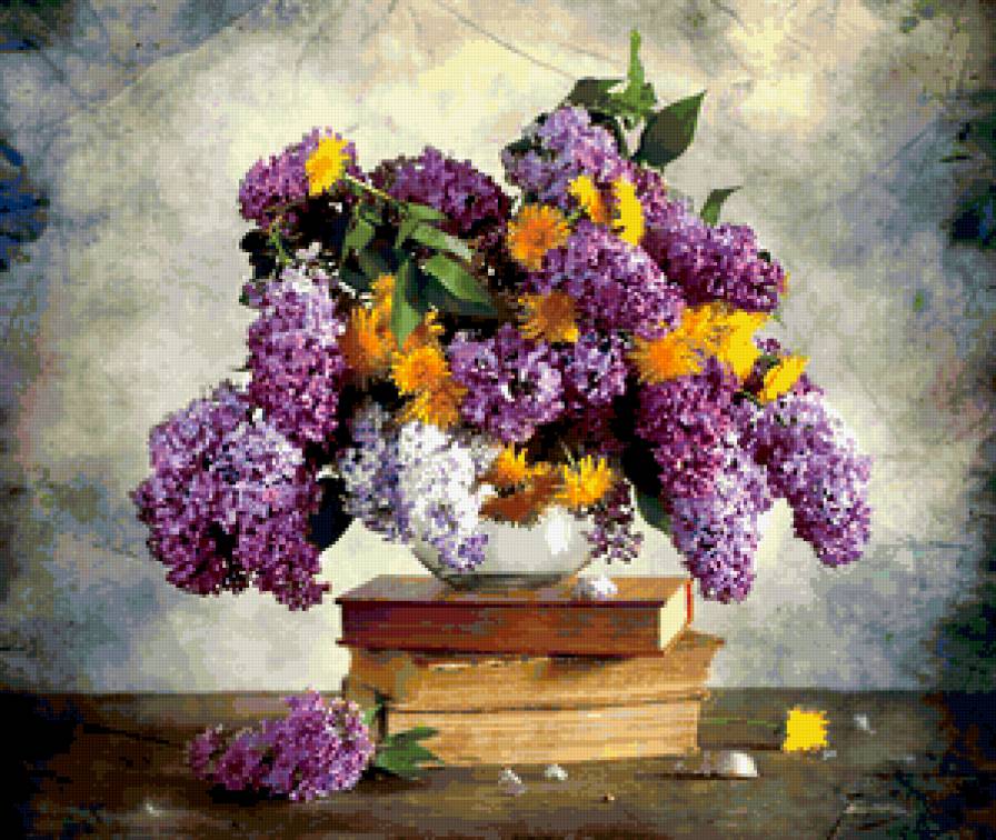 букет сирени - цветы - предпросмотр