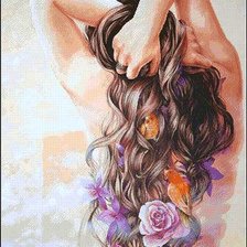 Схема вышивки «Утренняя свежесть»