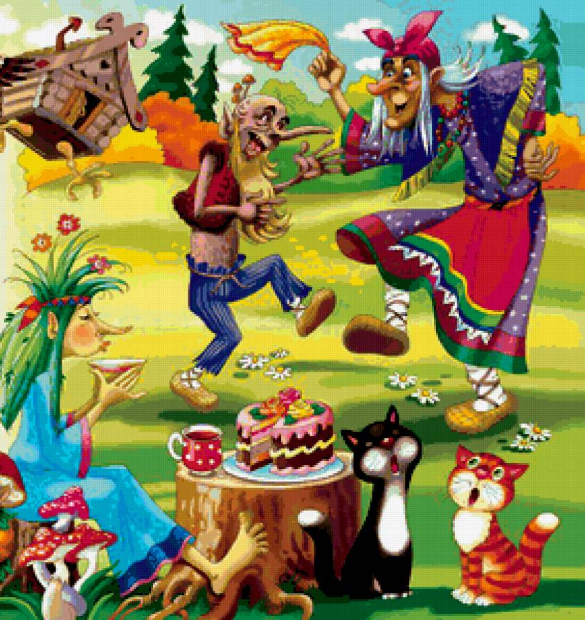 баба-яга - предпросмотр