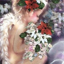 Схема вышивки «Жду тебя»