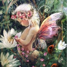 Схема вышивки «Цветочная поляна»