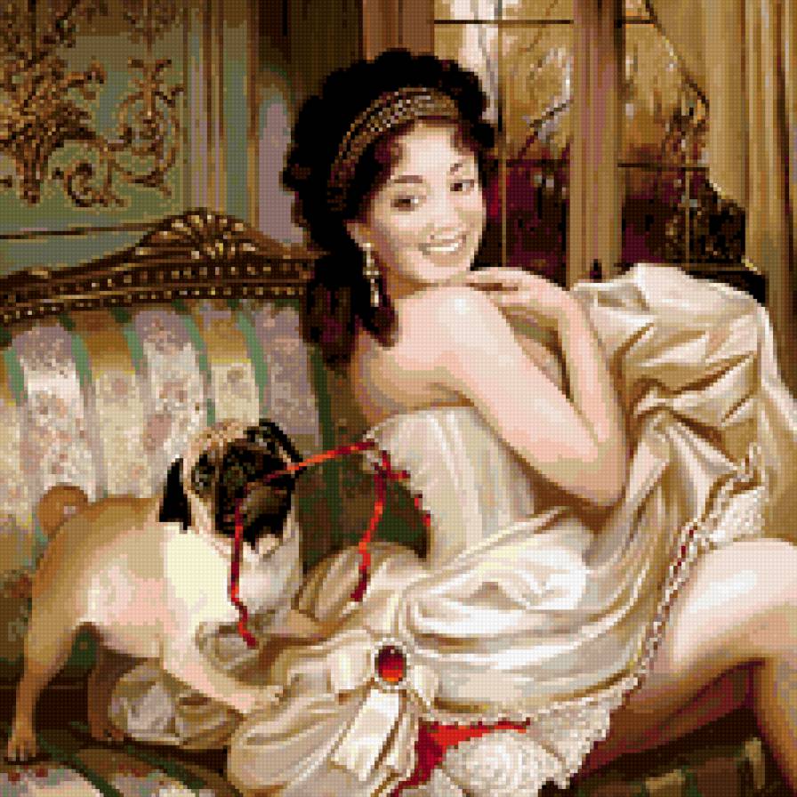 Помошник - девушки, любимцы, пушистые комочки - предпросмотр