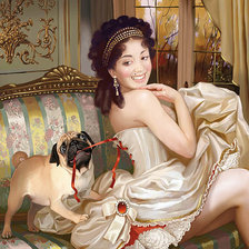 Схема вышивки «Помошник»