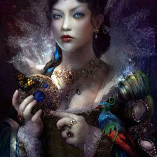 Схема вышивки «Изольда»