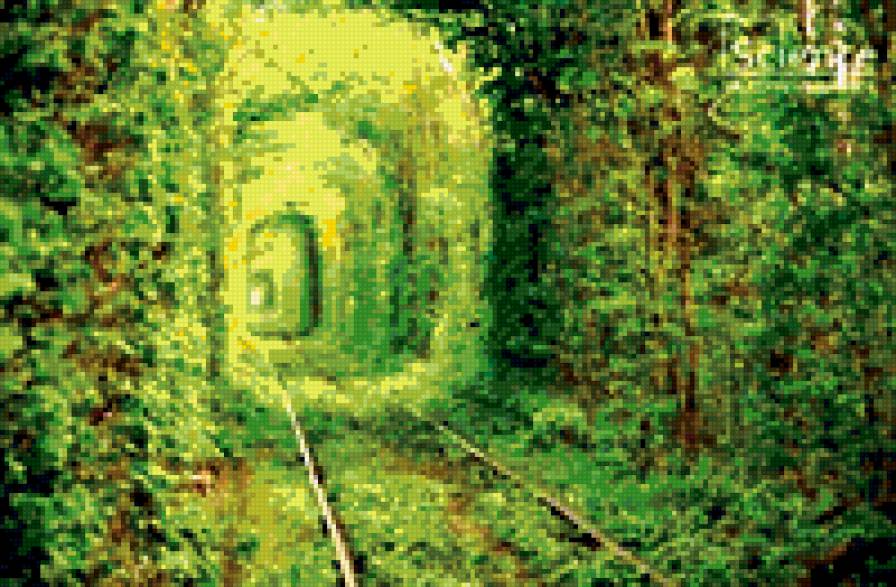 тунель - пейзаж, природа - предпросмотр