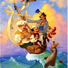 Схема вышивки «Сказочные горизонты»