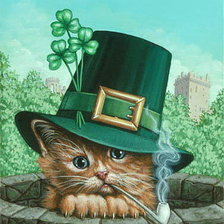 Схема вышивки «Котейко»