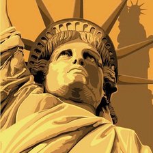 Схема вышивки «USA»