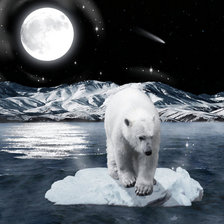 Схема вышивки «мишка»