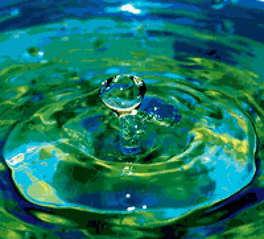 капля воды - вода - предпросмотр