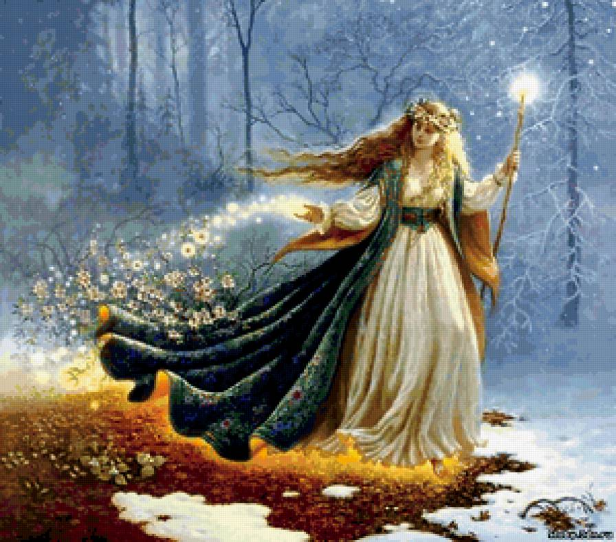 девушка весна - весна, девушка, природа - предпросмотр