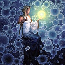 Схема вышивки «Светящийся шар»