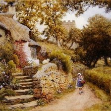 Схема вышивки «Шотландская пастораль 1»