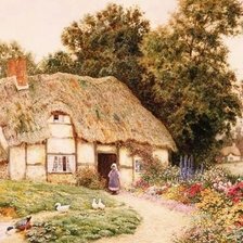 Схема вышивки «Шотландская пастораль 3»