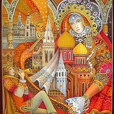 Схема вышивки «Русские мотивы»