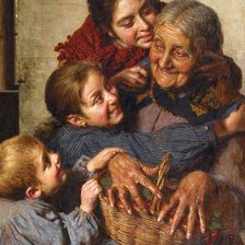 Схема вышивки «Бабушка»