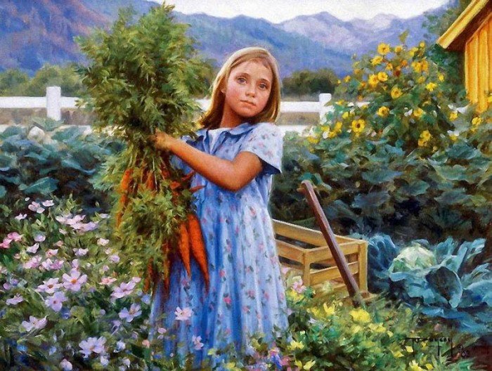 Помошница - девочка - оригинал