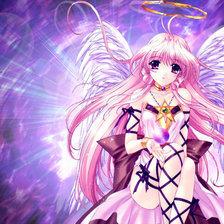 Схема вышивки «ангел»