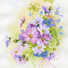 Схема вышивки «садовое великолепие»