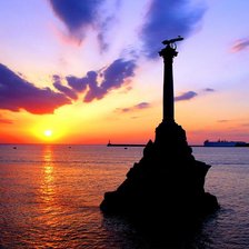 Схема вышивки «Севастополь»