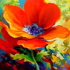 Схема вышивки «акварель»