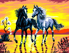 лошади - оригинал