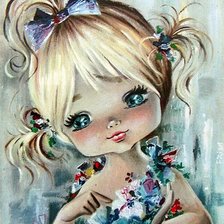 Схема вышивки «открытка»