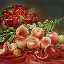 Схема вышивки «натюрморт»