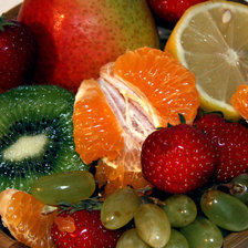 Схема вышивки «фрукты»