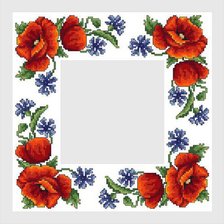 Схема вышивки «салфетка»