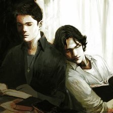 Схема вышивки «Братья»