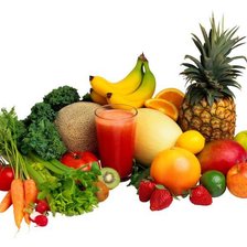 Схема вышивки «фрукты,овощи»