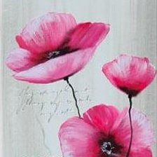 Схема вышивки «тюльпан + мак + кала часть 2»