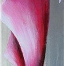 Схема вышивки «тюльпан + мак + кала часть 4»