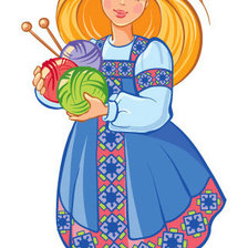 Схема вышивки «Рукодельница»