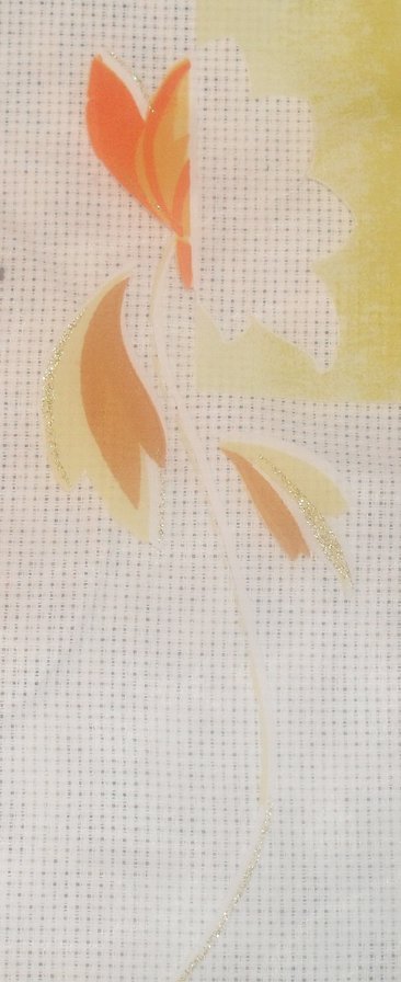 К шторам-2 - цветы - оригинал